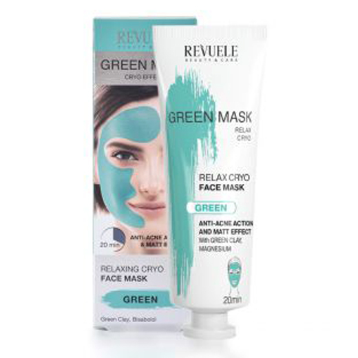 Revuele Green face mask