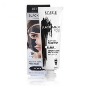 Revuele Black mask instant action mask