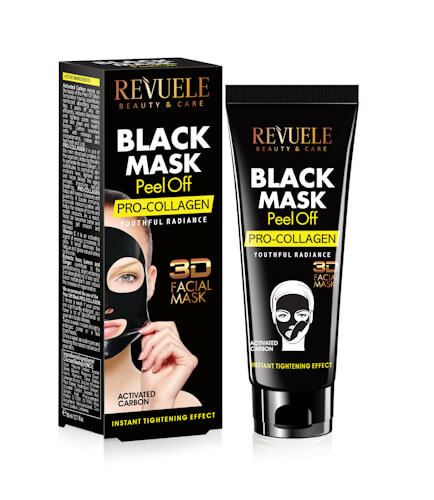 Revuele black mask peel off pro collagen
