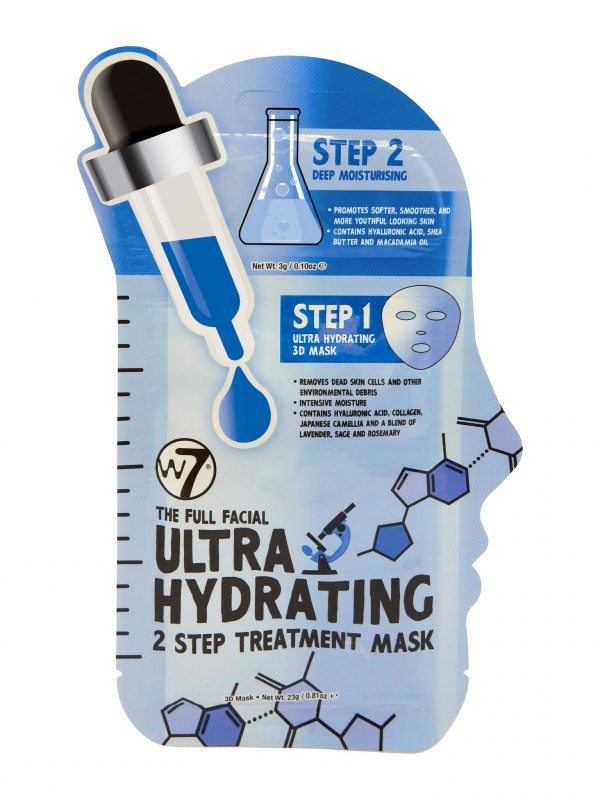W7 Ultra Hydrating 2 Step Treatment Face Mask