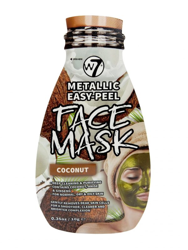 W7 Metallic Easy-Peel Coconut Face Mask