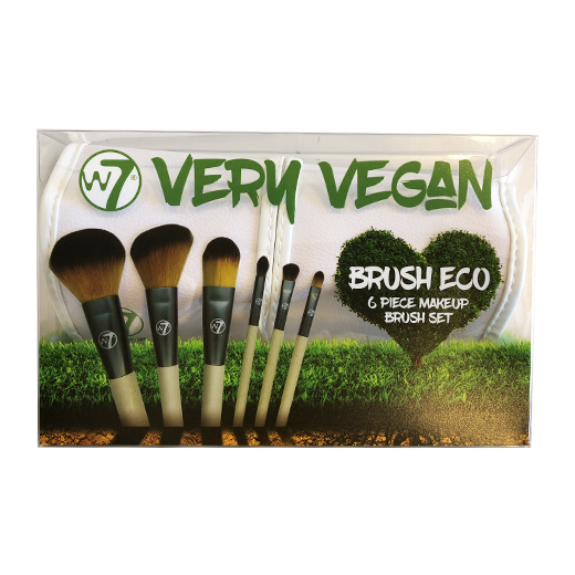 W7 Very Vegan 6pcs Brush set