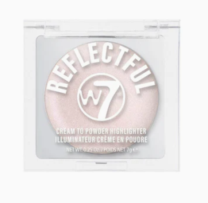 W7 Reflectful Cream to Powder Highlighter - Halo Pearl