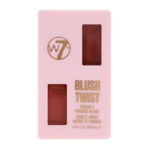 W7 Blush Twist - Cream & Powder Blush - No More Fights