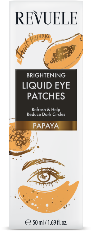 Revuele Brightening liquid eye patches papaya