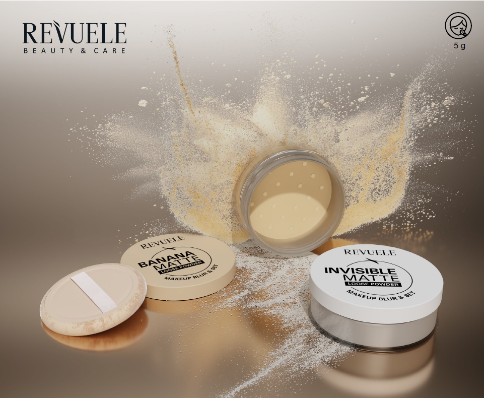 revuele loose powder invisible matte 3