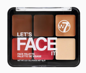 W7 Let's Face It Palette - Soft Glow