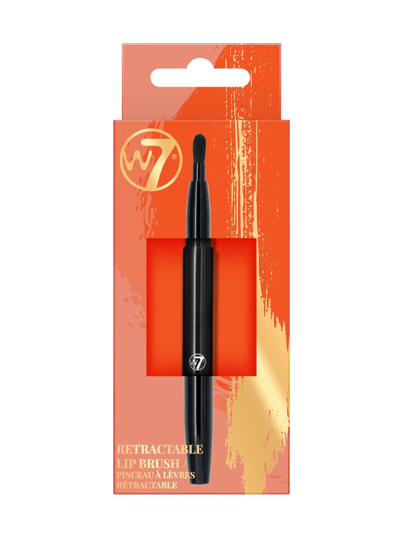 Retractralbe lip brush