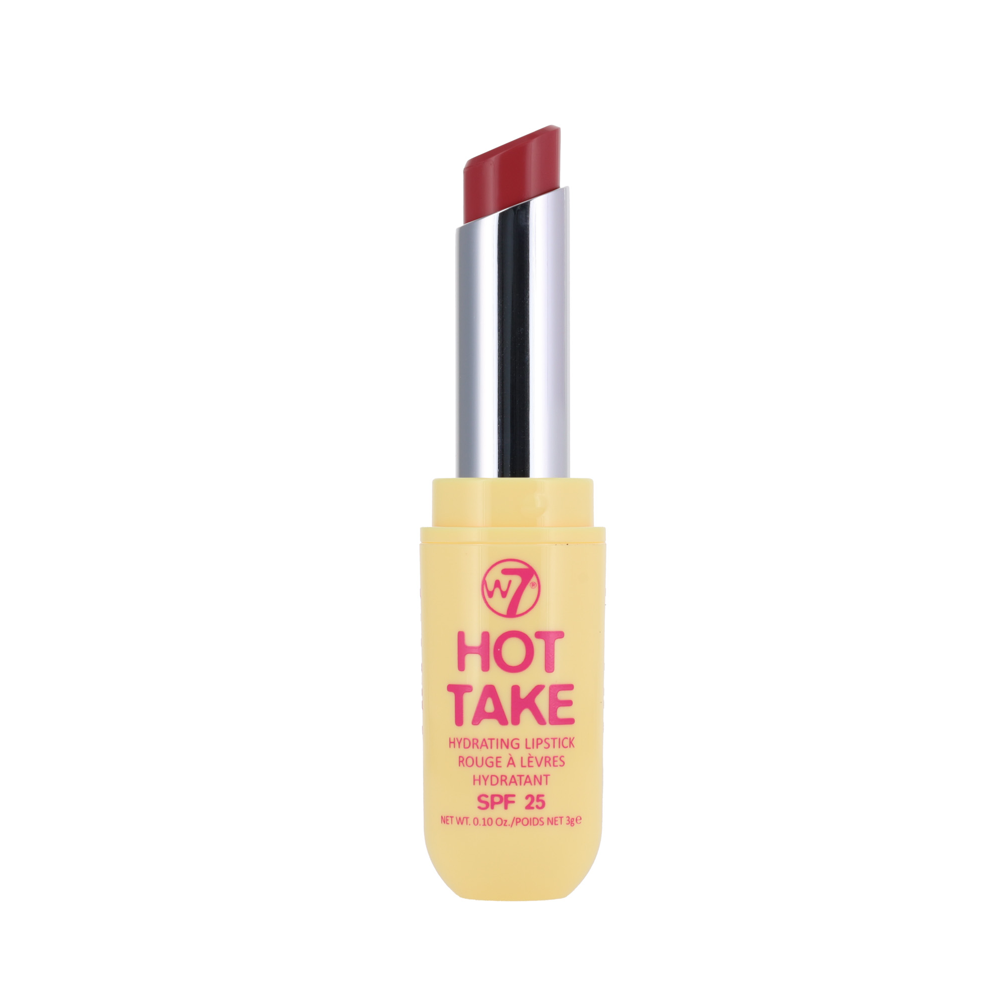 Hot Take Hydrating Lipstick Guava Glow open